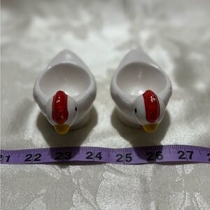 Vintage Charming Chicken Egg Cups